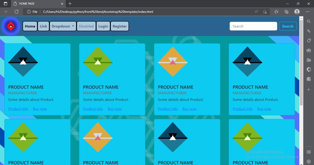 template bootstrap studio template bootstrap studio